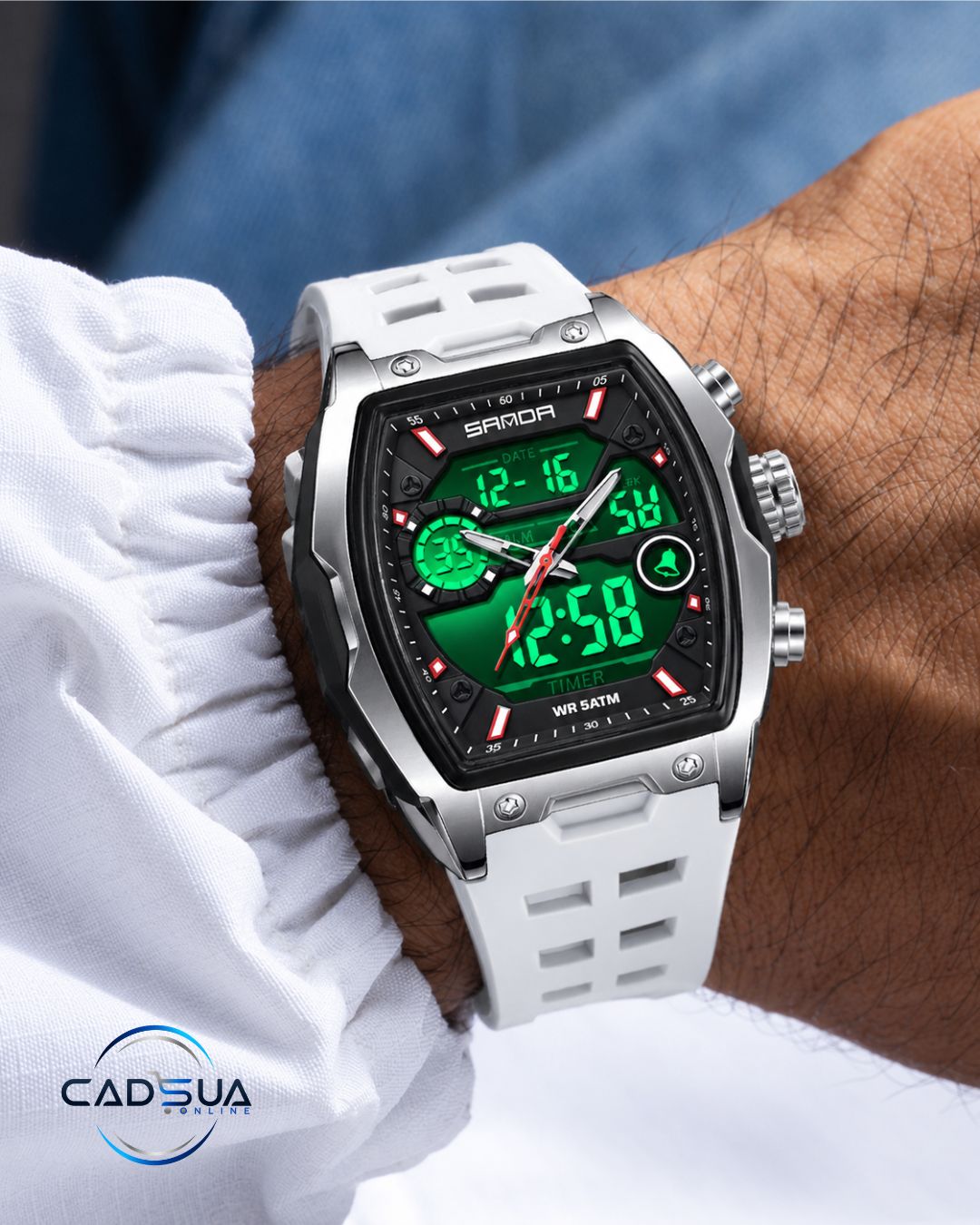 Reloj Doble Hora Sanda