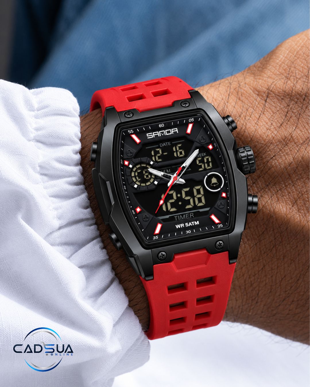 Reloj Doble Hora Sanda