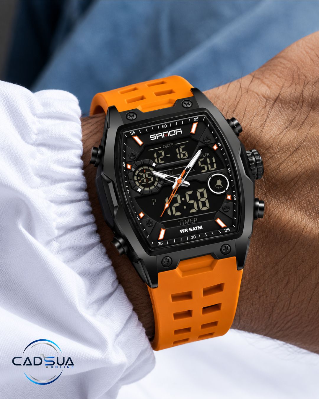 Reloj Doble Hora Sanda